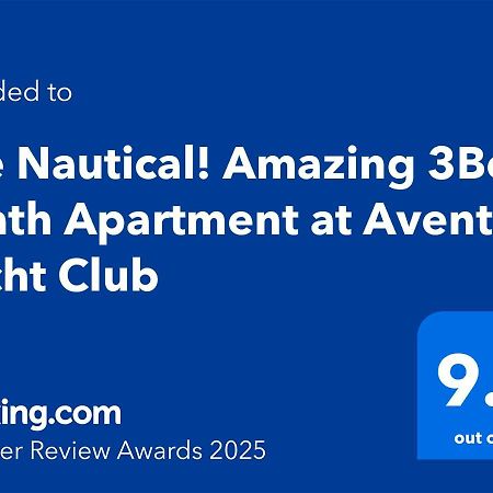The Nautical! Amazing 3Bed 2Bath Apartment At Aventura Yacht Club Εξωτερικό φωτογραφία